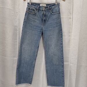Abercrombie & Fitch Light Blue Straight Jeans